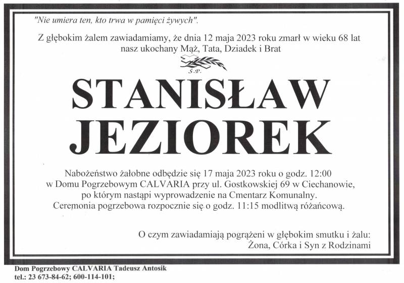 Stanisław Jeziorek