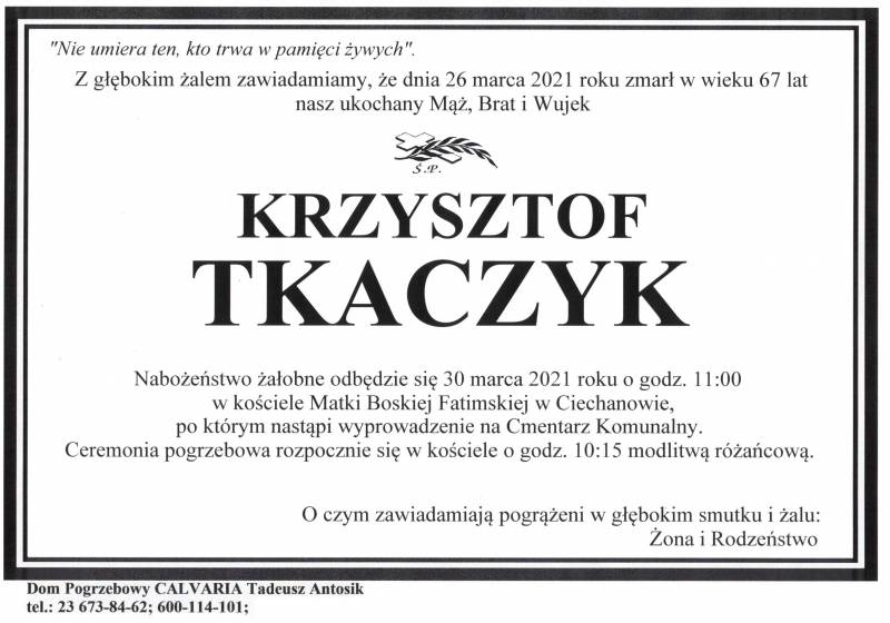 Krzysztof Tkaczyk