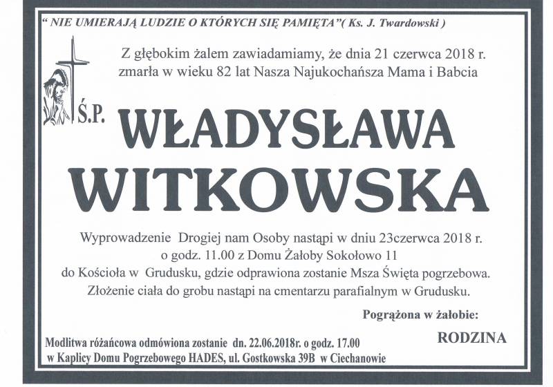 Władysława Witkowska