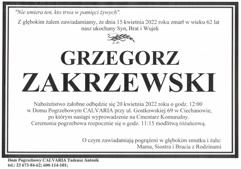 Grzegorz Zakrzewski