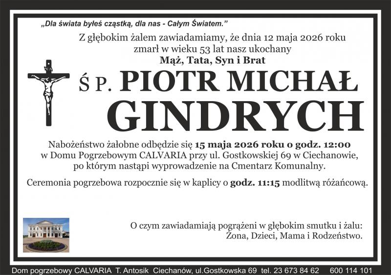 Piotr Michał Gindrych