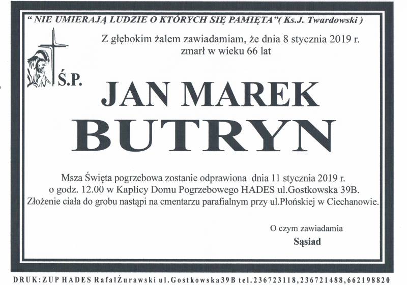 Jan  Marek Butryn