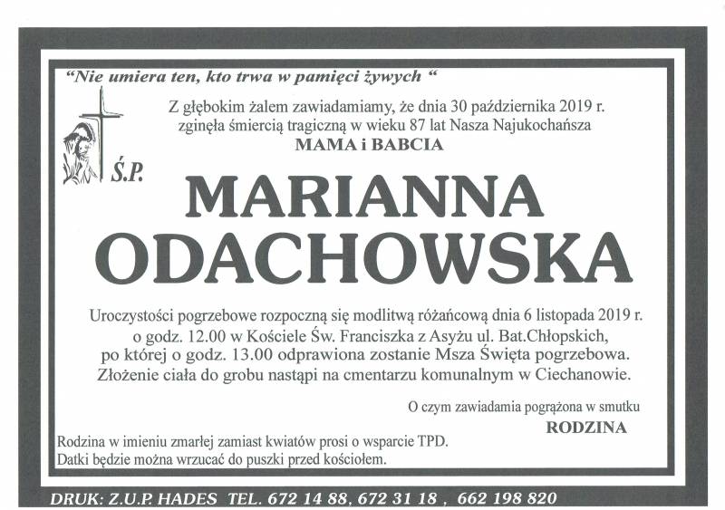 Marianna Odachowska