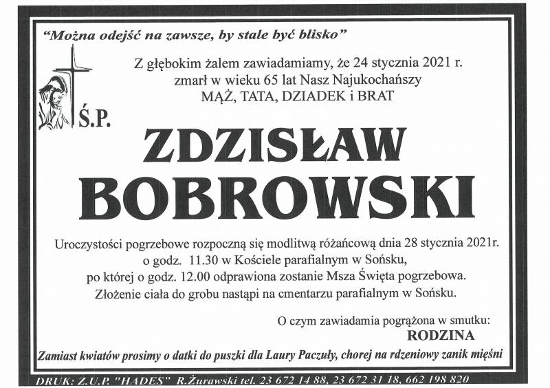 ZDZISŁAW BOBROWSKI