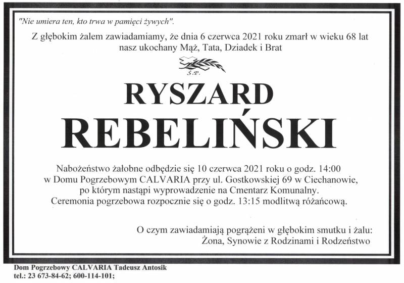 Ryszard Rebeliński