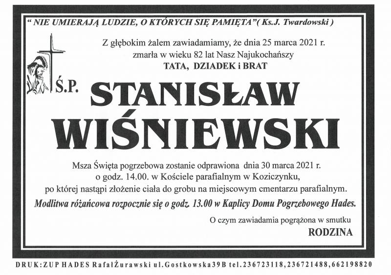 STANISŁAW WISNIEWSKI