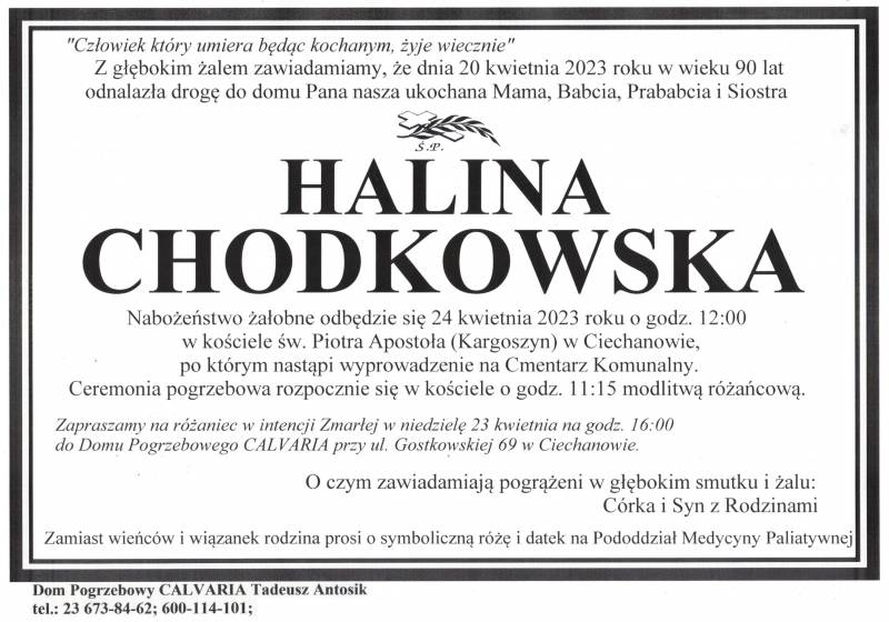 Halina Chodkowska