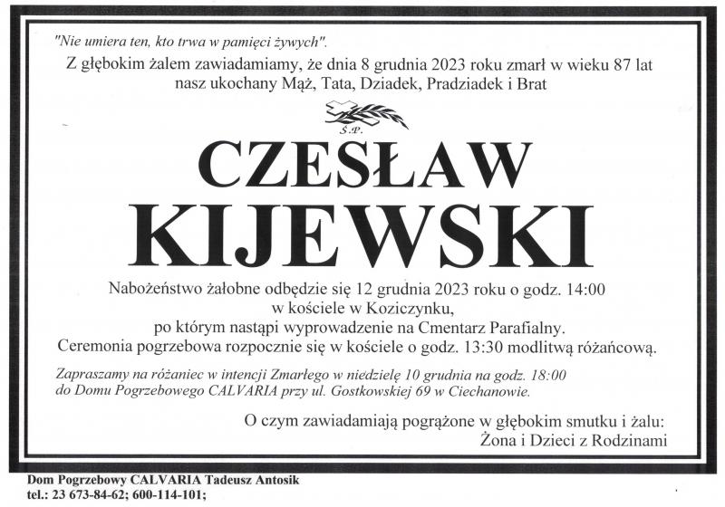 Czesław Kijewski