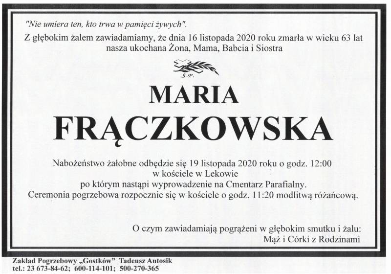 Maria Frączkowska