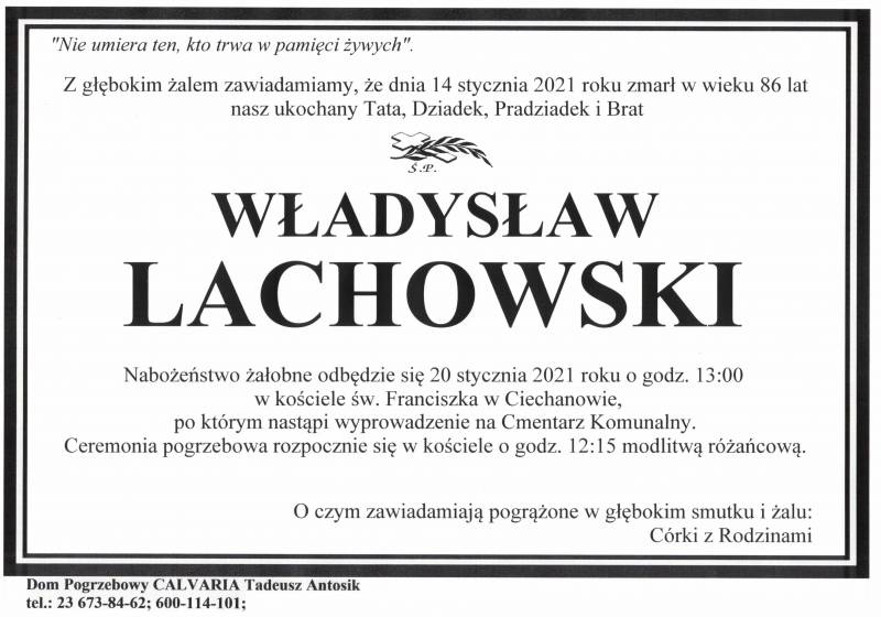 Władysław Lachowski
