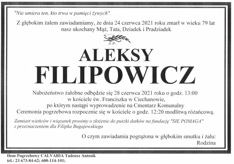 Aleksy Filipowicz