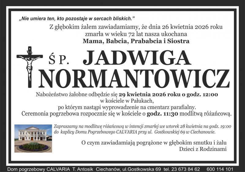 Jadwiga Normantowicz