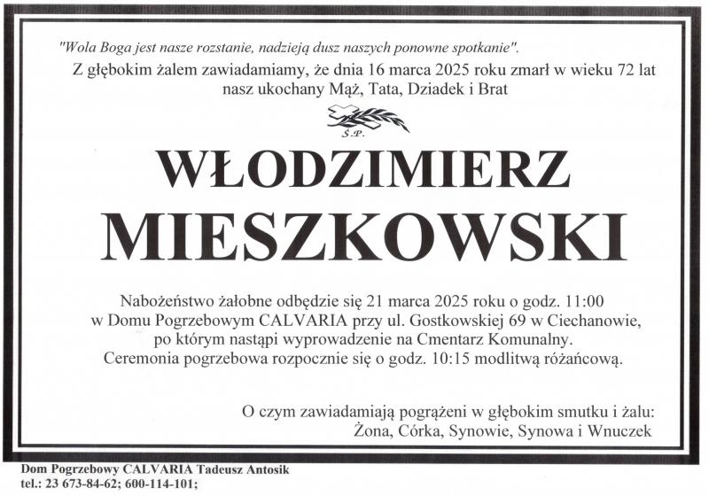 Włodzimierz Mieszkowski