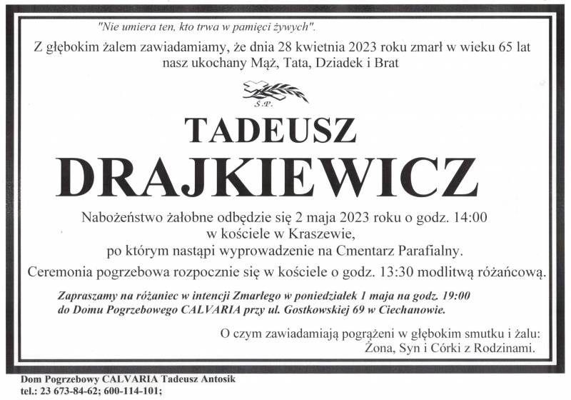 Tadeusz Drajkiewicz