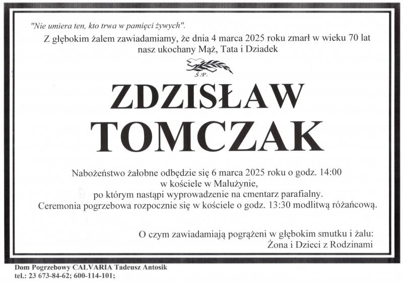 Zdzisław Tomczak
