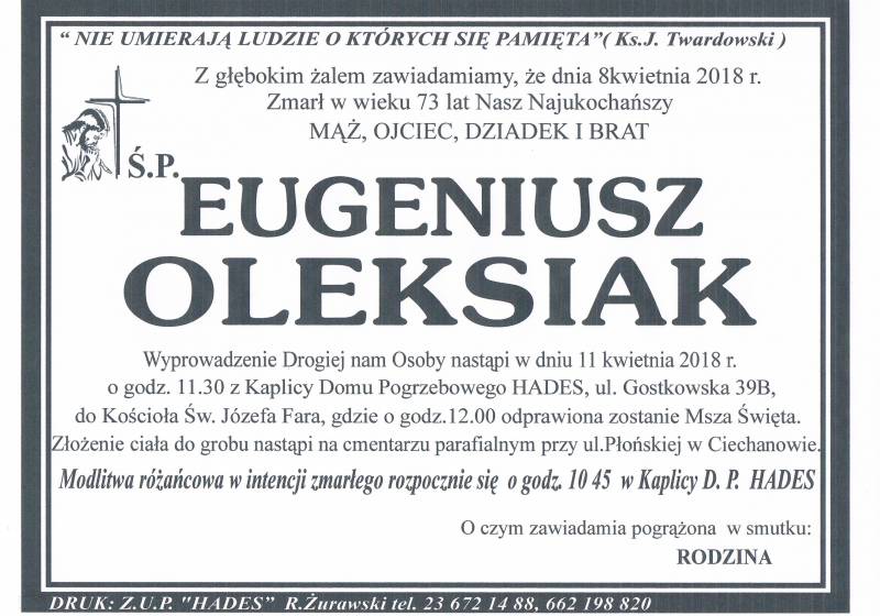Eugeniusz Oleksiak