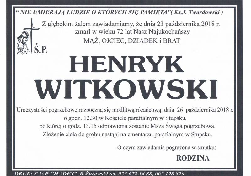 Henryk Witkowski