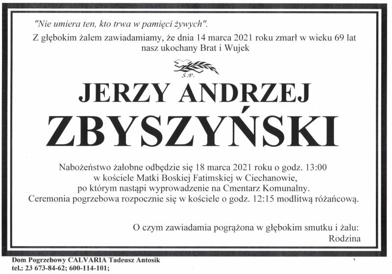 Jerzy Andrzej Zbyszyński