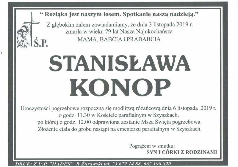Stanisława Konop