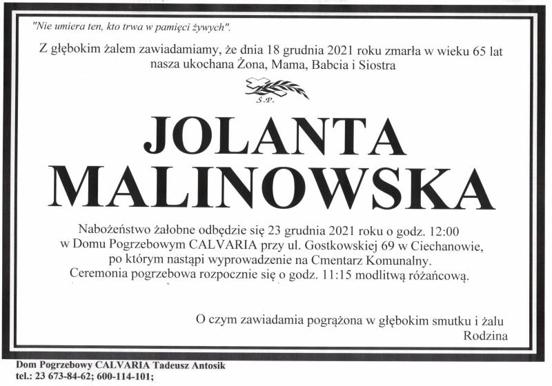 Jolanta Malinowska