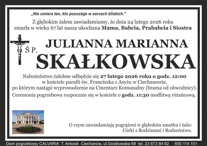 Julianna Marianna Skałkowska