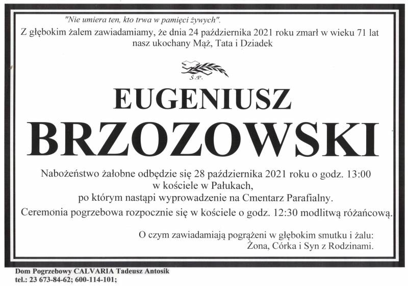Eugeniusz Brzozowski