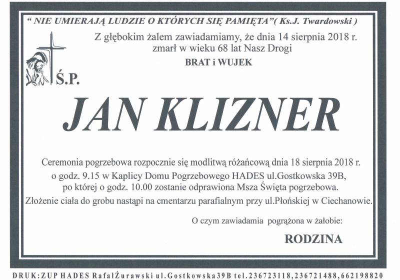 Jan Klizner