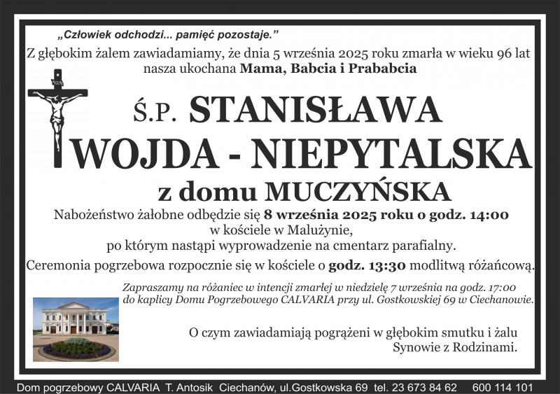 Stanisława Wojda - Niepytalska