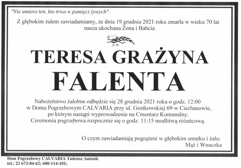 Teresa Grażyna Falenta
