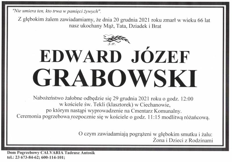 Edward Józef Grabowski