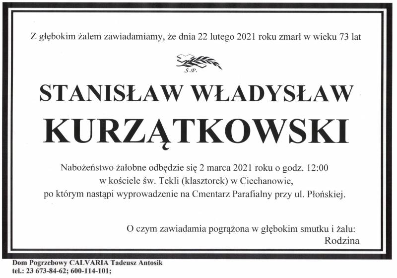 Stanisław Władysław Kurzątkowski