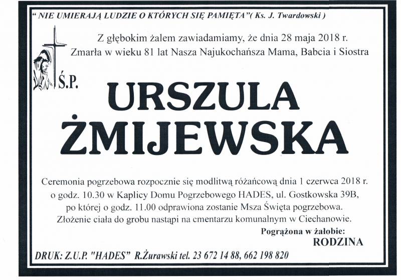 Urszula Żmijewska