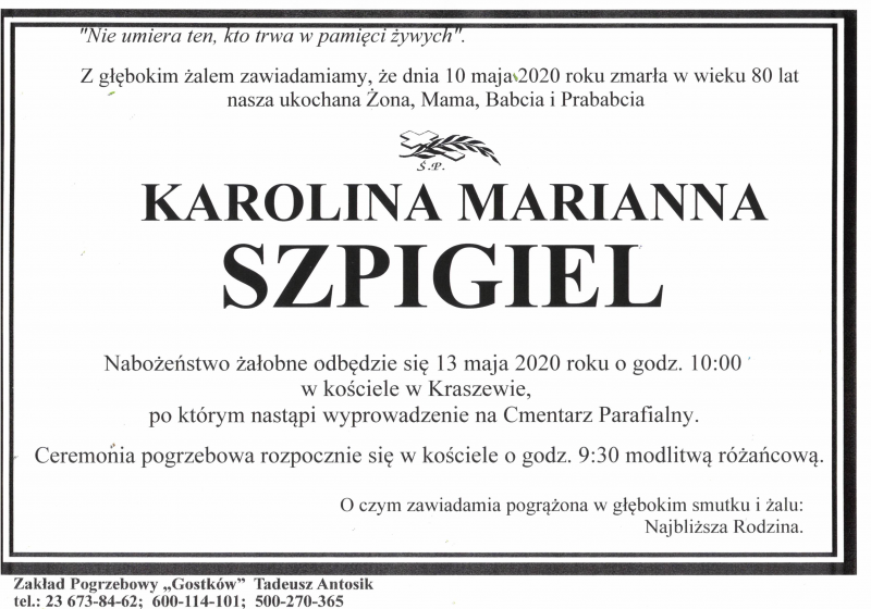 Karolina Maria Szpigiel