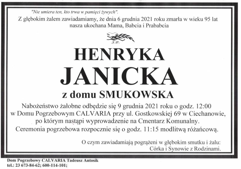 Henryka Janicka