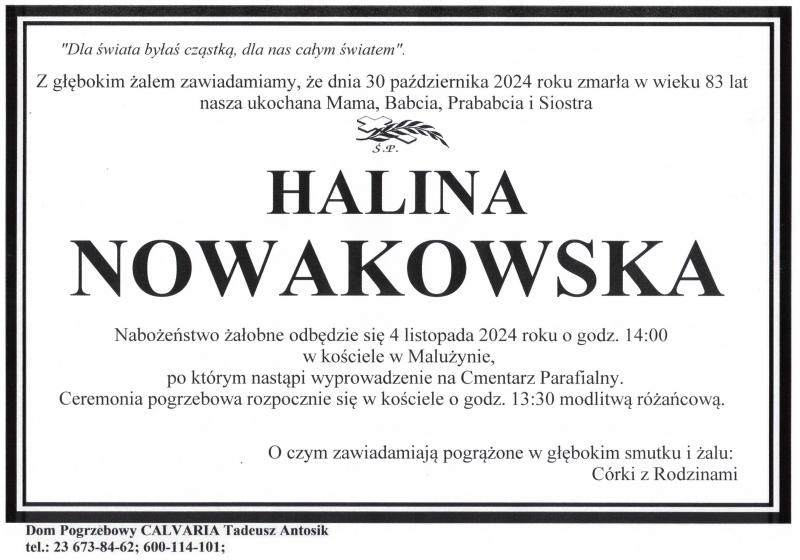 Halina Nowakowska