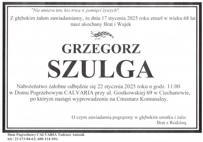 Grzegorz Szulga