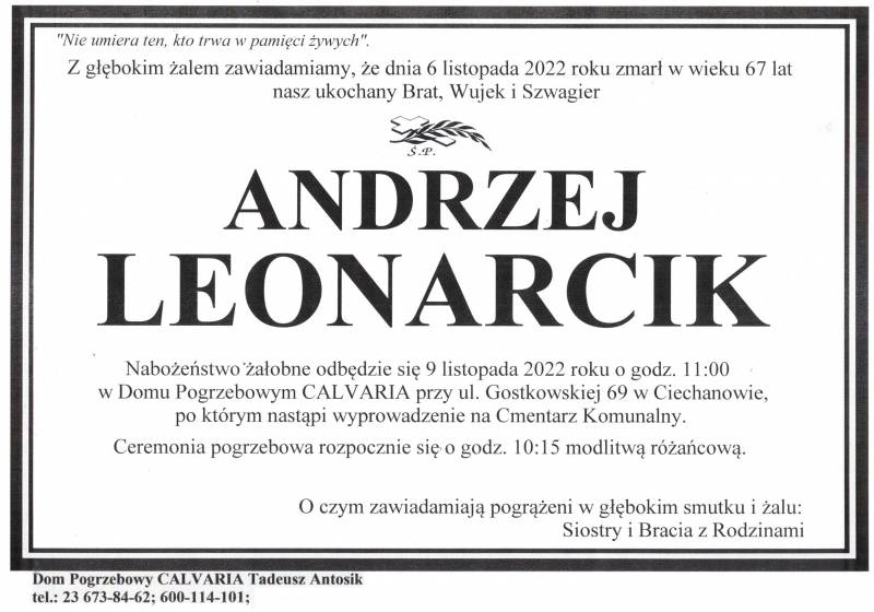 Andrzej Leonarcik