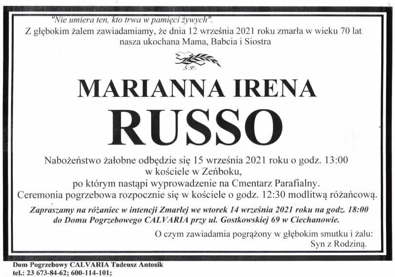 Marianna Irena Russo