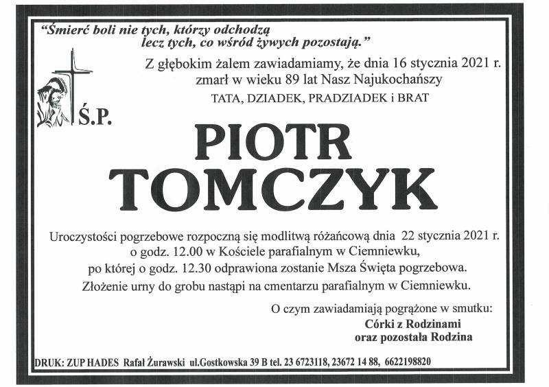 PIOTR TOMCZYK