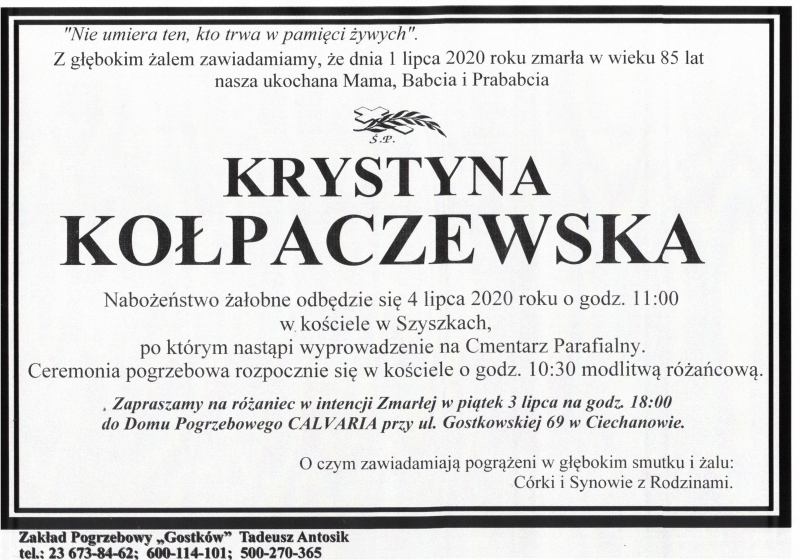 Krystyna Kołpaczewska