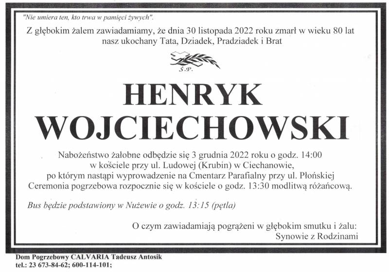 Henryk Wojciechowski
