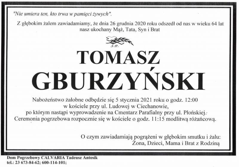 Tomasz Gburzyński