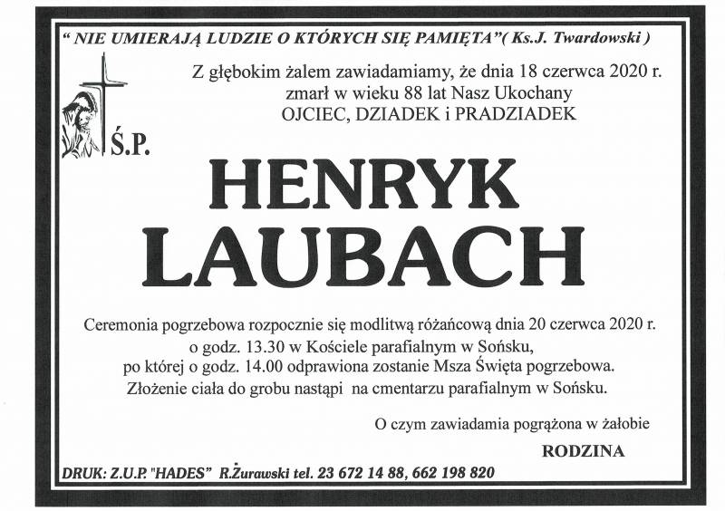 HENRYK LAUBACH