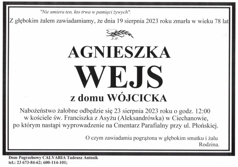 Agnieszka Wejs