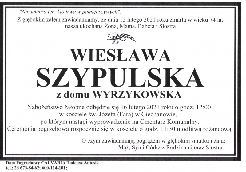 Wiesława Szypulska