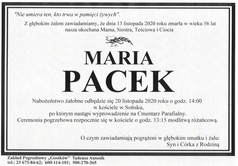 Maria Pacek