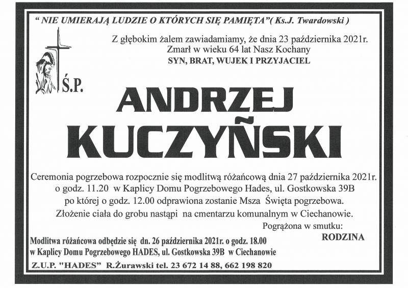 ANDRZEJ KUCZYŃSKI