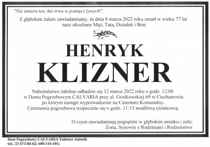 Henryk Klizner