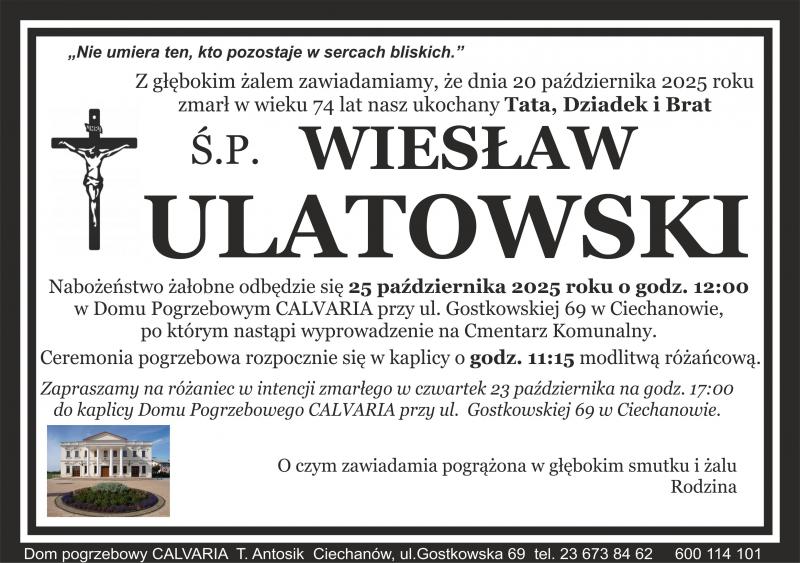 Wiesław Ulatowski