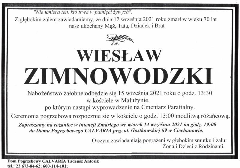 Wiesław Zimnowodzki
